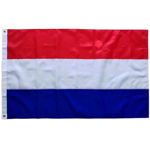 Nederland Nederlandse vlag 90x150cm- Met Messing Eyelets 210D Nylon Materiaal met Naaide Strepen Premium Vlaggen Dutch flag Nederland Nederlandse vlag 90x150cm- Met Messing Eyelets 210D Nylon Materiaal met Naaide Strepen Premium Vlaggen Dutch flag von TCTOHZNG
