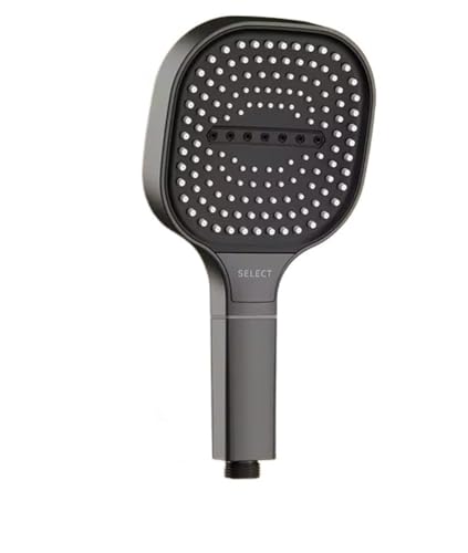 TCVCTNMZTX 13CM Waschbecken Wasserhahn Filter Duschkopf Hochdruck 3 Modi Einstellbare Dusche for Schlauch Wassersparende Badezimmer Zubehör Duschkopf(B) von TCVCTNMZTX