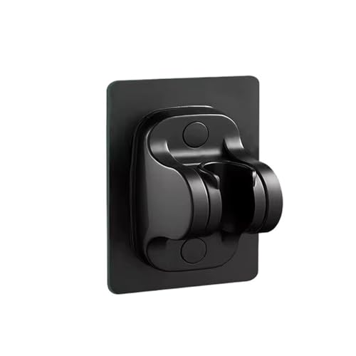 TCVCTNMZTX 15 cm großes Panel, 6 Modi, Druckduschkopf, Multifunktions-Sprühdüse, Hochdruck, einstellbare Dusche, Badezimmerzubehör Duschkopf(Black bracket) von TCVCTNMZTX