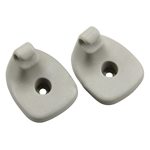 TCVCTNMZTX 2 Stücke Auto Sonnenblende Clip Halterung Haken Halterung Schnalle Dachhalter 1DR31HDAAA for 2010-2017 Fit for Jeep Fit for Grand Fit for Cherokee/Fit for PATRIOT Auto-Sonnenblenden von TCVCTNMZTX
