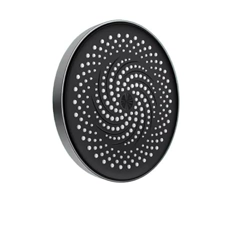 TCVCTNMZTX 275 mm großes Panel, wassersparender Supercharge-Regenduschenkopf, Hochdruck-Duscharmatur for großem Durchfluss, Badezimmerzubehör Duschkopf(Grey Top Shower) von TCVCTNMZTX