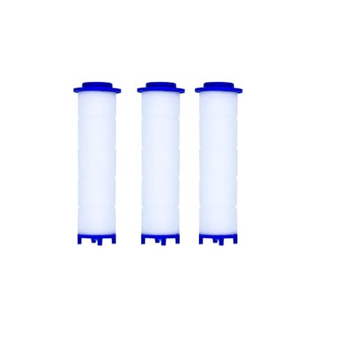 TCVCTNMZTX 4 Modi Gefilterter Duschkopf for Ein-/Aus-Stopp-Taste Hochdruckdusche Wassersparender Massage-Badezimmer-Duschkopf Duschkopf(3 PCS Filters) von TCVCTNMZTX