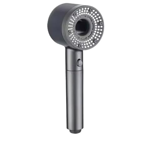 TCVCTNMZTX 5 Modi Booster Duschkopf Hochdruck Tragbarer for Filterelement Große Durchflussdusche Badezimmerzubehör Duschkopf(C) von TCVCTNMZTX