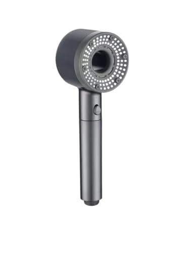 TCVCTNMZTX 5 Modi Booster Duschkopf Hochdruckfilter Duschköpfe Wassersparend One-Key Stop Wassersprühdüse Badezimmerzubehör Duschkopf(D) von TCVCTNMZTX