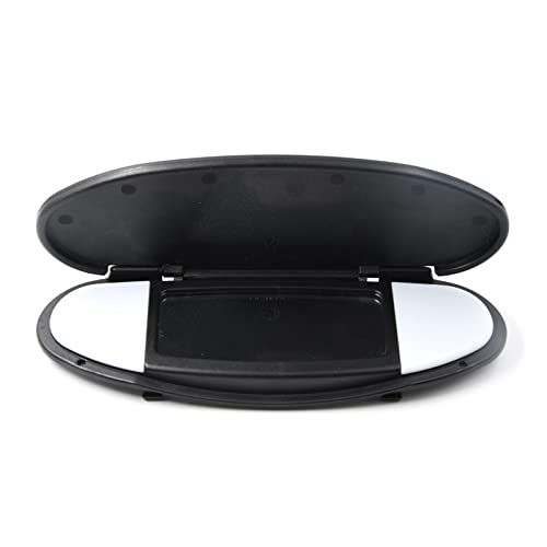 TCVCTNMZTX 51167316833 Auto Sonnenblende Spiegelabdeckung Schminkspiegelabdeckung Passend for BMW Passend for MINI Passend for Cooper R55 R56 R60 2007-2014 Auto-Sonnenblenden(schwarz) von TCVCTNMZTX