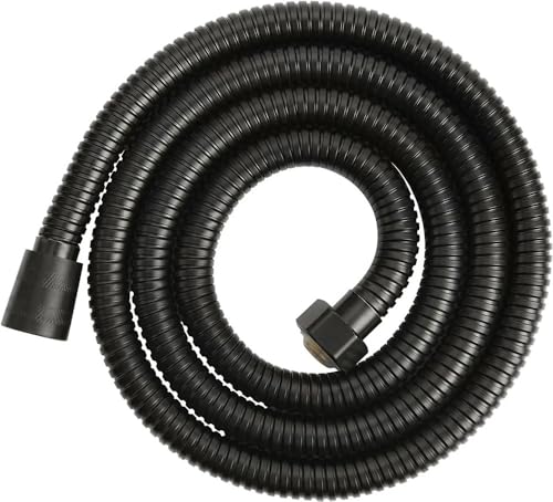 TCVCTNMZTX Drei-Modus einstellbarer Duschkopf Wassersparende Sprühdüsen One Key Stop Wasserdusche Badezimmerzubehör Duschkopf(Black 1.5M tube) von TCVCTNMZTX