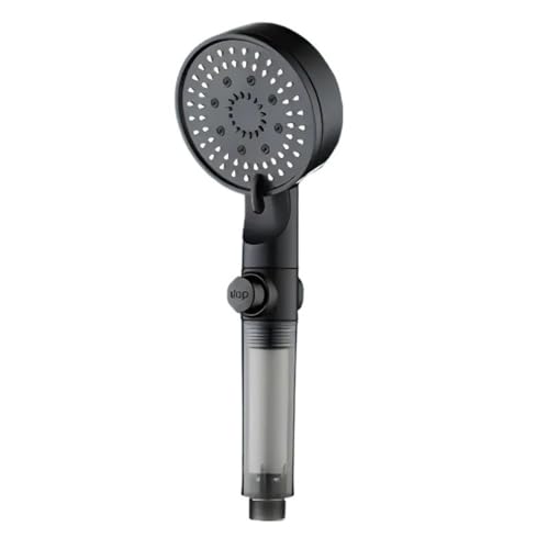 TCVCTNMZTX Einstellbare Spray for Massage Pinsel Filter Regen Dusche Wasserhahn Bad Zubehör Kopf Gute Duschkopf(A) von TCVCTNMZTX