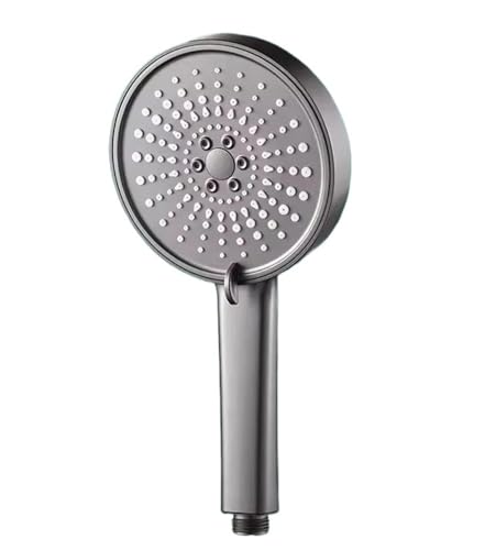 TCVCTNMZTX Großer Duschkopf for Druckregler, 5 Modi, einstellbare Spa-Dusche, Regendusche, Hochdruck-Duschkopf, Badezimmer-Duschzubehör Duschkopf(B) von TCVCTNMZTX