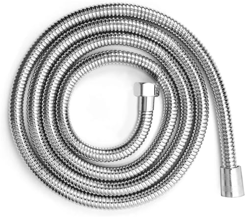TCVCTNMZTX Hochdruck-Duschkopf-Set for Schlauch und Halter, Gold, 3 Modi, großer Durchfluss, Regenfall, Handbrause, Wasserhahn, Badezimmerzubehör Duschkopf(F) von TCVCTNMZTX