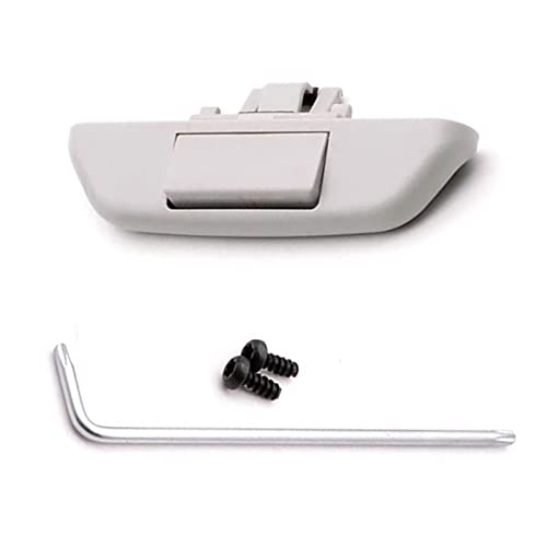 TCVCTNMZTX Schiebedachgriff hinten 4L0898924B Passend for Audi Q7 2007 2008 2009 2010 2011 2012 2013 2014 2015 Grau Auto-Sonnenblenden von TCVCTNMZTX