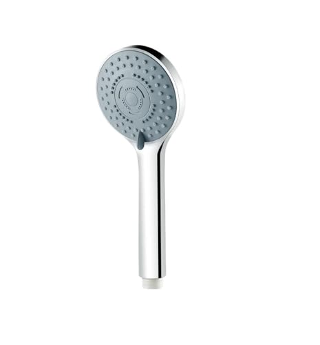 TCVCTNMZTX Verchromter Regenduschkopf, 5 Modi, einstellbar, wassersparend, Handbrause, Sprühdüse, Badezimmerzubehör Duschkopf(Shower S) von TCVCTNMZTX