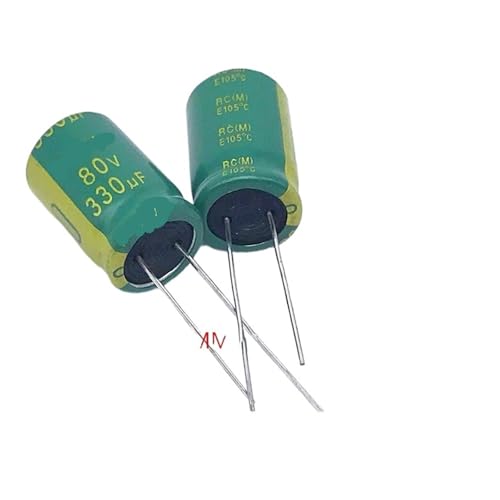 (5pcs) 80V330UF High frequency low resistance long life electrolytic capacitor 330UF 80V Volume 13X20MM Capacitance Meters von TCYNNQVD