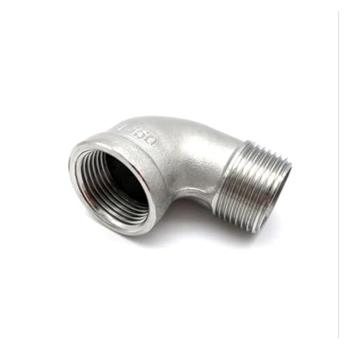 1-1/2" Thread Street Elbow 90 Degree Angled SS 304 Stainless Steel Pipe Fitting Connectors Female x Male 1-1/2" Thread Street Elbow 90 Degree Angled SS 304 Stainless Steel Pipe Fitting Connectors Female x Male von TCYNNQVD