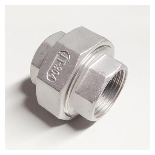 1-1/4" Female Thread 304 Stainless Socket Union Set Pipe Fitting Connector 230 PSI 1-1/4" Female Thread 304 Stainless Socket Union Set Pipe Fitting Connector 230 PSI von TCYNNQVD