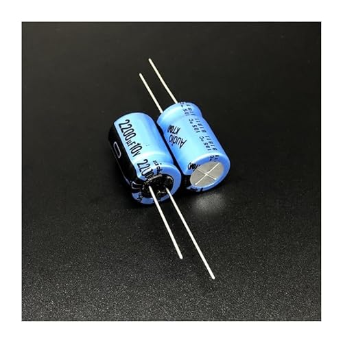 10Pcs 2200uF 10V KT Series 13x20mm 10V2200uF DIY Aluminum Electrolytic Capacitor Capacitance Meters von TCYNNQVD