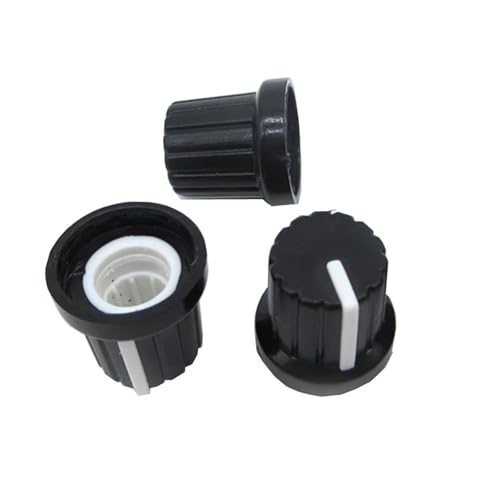 10pcs hole 6mm Shaft Hole Dia Threaded Knurled Potentiometer Knobs Caps for potentiometer encoder 10pcs hole 6mm Shaft Hole Dia Threaded Knurled Potentiometer Knobs Caps for potentiometer encoder von TCYNNQVD