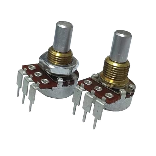 1PCS 16Type Single B100K Potentiometer 3Pins Right Angle Center Detent Single-unit Round handle shaft 18mm 1PCS 16Type Single B100K Potentiometer 3Pins Right Angle Center Detent Single-unit Round handle shaft 18mm von TCYNNQVD