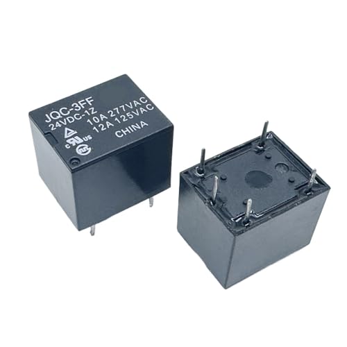1pc JQC-3FF 24VDC-1Z Relay 5pins Industrial Electrical Relays von TCYNNQVD