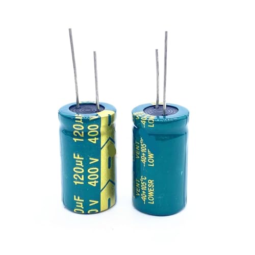 2pcs/lot 400V 120UF high frequency low impedance 400V120UF aluminum electrolytic capacitor size 18 * 30 20% Capacitance Meters 2pcs/lot 400V 120UF high frequency low impedance 400V120UF aluminum electrolytic capacitor size 18 * 30 20% Capacitance Meters von TCYNNQVD