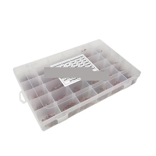 3600PCS/lot 1PF-100nF Ceramic Capacitor Assortment Kit 10PF 22PF 33PF 47PF 100PF 330PF 470PF 1NF 10NF 47NF 50V Capacitors Set Capacitance Meters 3600PCS/lot 1PF-100nF Ceramic Capacitor Assortment Kit 10PF 22PF 33PF 47PF 100PF 330PF 470PF 1NF 10NF 47NF 50V Capacitors Set Capacitance Meters von TCYNNQVD