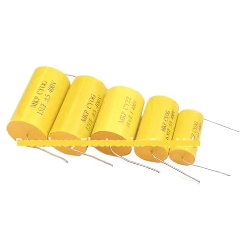 400V DC Axial MKP Grade Capacitor 400V 20UF 5PCS Capacitance Meters von TCYNNQVD