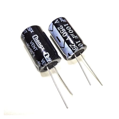 5pcs 100uF 250V 100MFD 250Volt Aluminum Electrolytic Capacitor 16 * 25mm Radial 100mf250v 100uf250v 250v100mf 250v100uf Capacitance Meters 5pcs 100uF 250V 100MFD 250Volt Aluminum Electrolytic Capacitor 16 * 25mm Radial 100mf250v 100uf250v 250v100mf 250v100uf Capacitance Meters von TCYNNQVD