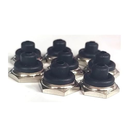 5pcs M12 * 0.75 12MM Toggle Switch Cap With Hexagonal Metal Edge von TCYNNQVD