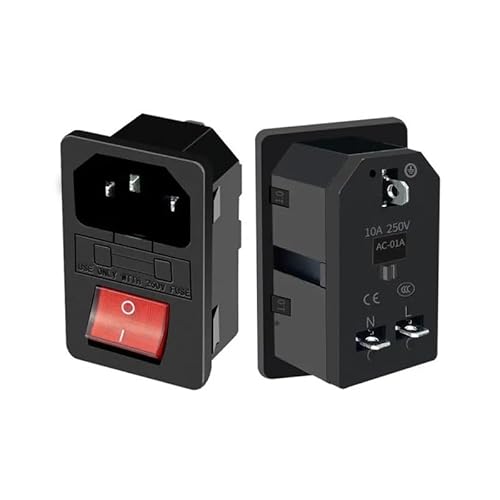 ElectronicSwitch 1PC Pin socket 10A power with 3-in-1 C14 PIN with KCD5 switch cabinet computer ElectronicSwitch 1PC Pin socket 10A power with 3-in-1 C14 PIN with KCD5 switch cabinet computer von TCYNNQVD