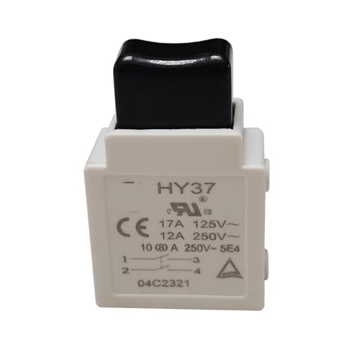 ElectronicSwitch 1Piece HY37 17A 125V 12A 250V Double-contacts Trigger Switch Widely Used in Lawn-Mower and Garden Tools von TCYNNQVD