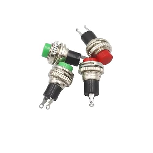 ElectronicSwitch 1pc DS-316 black 10MM small push-button switch self-resetting doorbell horn ElectronicSwitch 1pc DS-316 black 10MM small push-button switch self-resetting doorbell horn von TCYNNQVD