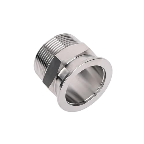 KF50 Vacuum to 3/4" BSPT Male Thread Stainless Steel 304 Flange Pipe Hex Pipe Fitting KF50 Vacuum to 3/4" BSPT Male Thread Stainless Steel 304 Flange Pipe Hex Pipe Fitting von TCYNNQVD