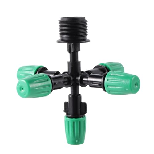 TCYNNQVD 1PC Atomizing Sprayer Garden Irrigation Misting 5Way Nozzle with 1/2" Thread Connector TCYNNQVD 1PC Atomizing Sprayer Garden Irrigation Misting 5Way Nozzle with 1/2" Thread Connector von TCYNNQVD
