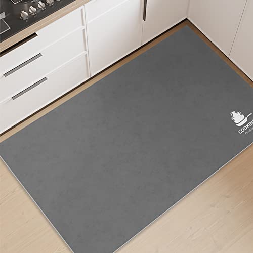 TCpick Küchen-Teppich-Matten Aus Weicher Küchenmatte, Spezialisiert Auf Anti-Rutschiger Und Maschineller Waschbar,D,60x90cm(24x35in) von TCpick