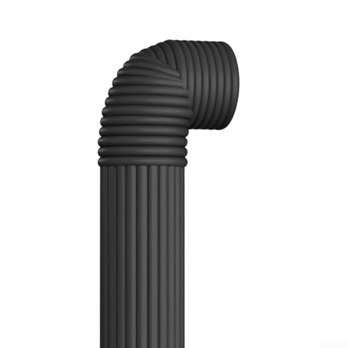 2 m Wärmedämmungs-Schaumstoffband für Außenrohre, verhindert das Einfrieren im Winter (schwarz) von TDCuizent