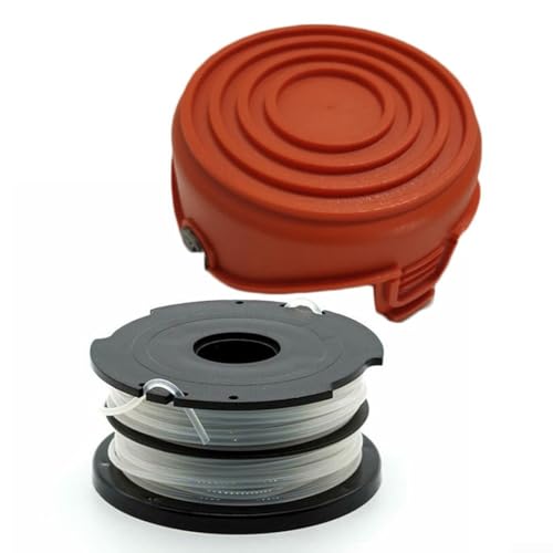 A6442 Dual Line Trimmerspule Ersatzkopf kompatibel mit GL660PC GL670PC GL650 GL5530 GLC1825N GLC1825LB Reflex Plus Rasentrimmer Werkzeug Installation von TDCuizent