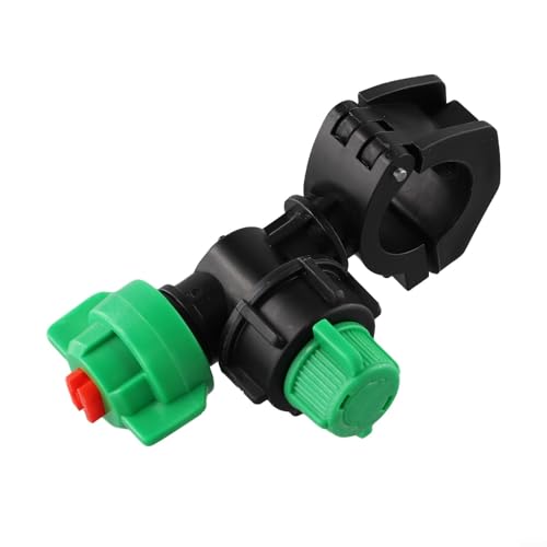 Bewässerungssprühdüse Anti-Tropfen Garten Wasserdurchflusskontrollventil Landwirtschaftliche Sprinkleranlage Komponente Einstellbare Durchflussmenge Kunststoff Sprühkopf für Bauernhof Gewächshaus von TDCuizent