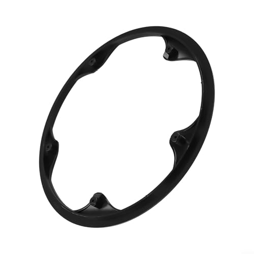 Fahrrad-Kettenradschutzring Mountainbike Kurbelgarnitur Guard Cover Fit Kettenblatt Schutz Schild Kurbel Schutzhülle Anti-Scratch Radfahren Komponente Schwarz (G5QS52) von TDCuizent