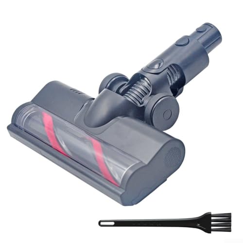 Für Dreame Staubsaugerrollenbürstenkopf Ersatzmontage Kompatibel mit R10 R20 R30 S10 Z10 Z20 V16S V12S V11 T20pro Effiziente Staubsammlung Biegbares Design für Teppich und Hartholz, Schwarz von TDCuizent