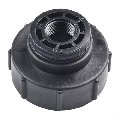 IBC Container Gewindeadapter S100x8 Reduzierarmatur Wassertankanschluss DN80 Auslaufhahn Umbau für Regeneimer Lagersystem Regenwassersammlung Gartenbewässerung (2,5cm) von TDCuizent