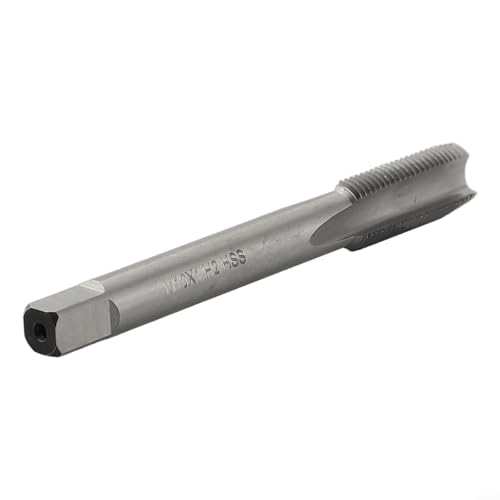 Metrischer Linksgewindebohrer M10 x 1,0 mm Metallbearbeitungswerkzeug Maschinengewindeschneider Industriequalität Stahl Metall Bohrausrüstung Gewindeherstellung Werkzeug 10 mm x 1 mm Steigung von TDCuizent