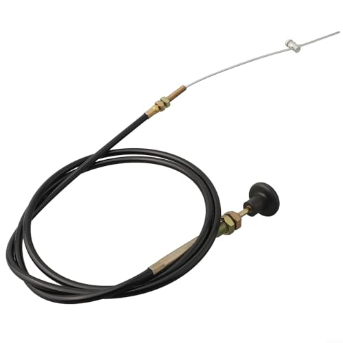 Motorrad Push Pull Choke Kabel Drosselklappensteuerung Draht Vergaser Geschwindigkeitsregelung Kabel Fit für Autos LKW Vans Motocross (1,5 Meter) von TDCuizent