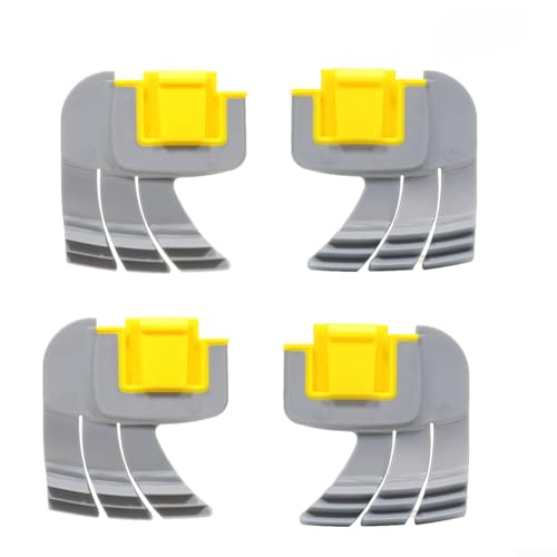 Pool Cyclonic Scrubbing Brush Replacement Kit Compatible with MX8 MX6 Robotic Pool Cleaner, Floor Wall Cleaning Brushes for Inground Swimming Pool Maintenance System 4 Pack von TDCuizent