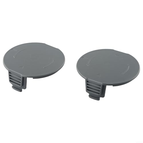 Rasentrimmer Spulenabdeckkappe Ersatz kompatibel mit GrassCut 18 18-26 18-260 schnurloser Rasentrimmer Fadenkopfschutz Zubehör Snap-on Design 2 Pack Rasentrimmer Spulenabdeckkappe Ersatz kompatibel mit GrassCut 18 18-26 18-260 schnurloser Rasentrimmer Fadenkopfschutz Zubehör Snap-on Design 2 Pack von TDCuizent