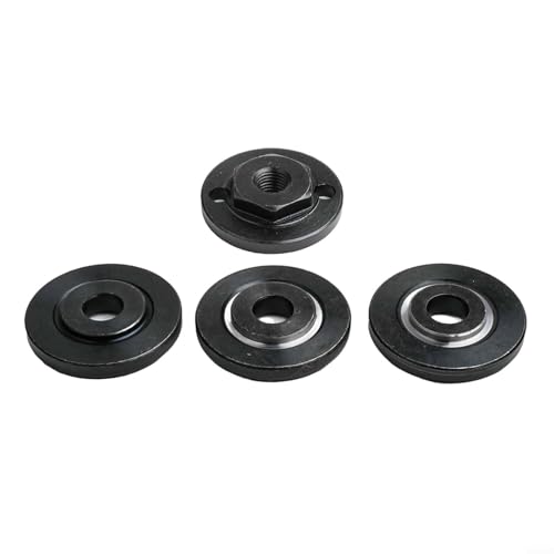 Sechskant M10 Winkelschleifer Außenflansch Mutter Set mit Pressplatte Metall Adapter Kit für 100 mm Schleifwerkzeug Metallkonstruktion für professionelle Schneideprojekte (M10+20+22+22.2mm) von TDCuizent
