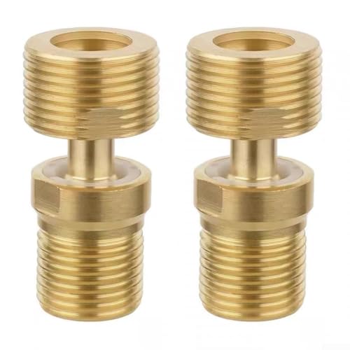 TDCuizent 360° schwenkbarer Duscharmatur-Adapter aus Kupfer mit verstellbarem exzentrischen Winkelanschluss – Wandmontage, gebogener Reduzierwinkel für Küche, Badezimmer, Hauswirtschaftsraum TDCuizent 360° schwenkbarer Duscharmatur-Adapter aus Kupfer mit verstellbarem exzentrischen Winkelanschluss – Wandmontage, gebogener Reduzierwinkel für Küche, Badezimmer, Hauswirtschaftsraum von TDCuizent