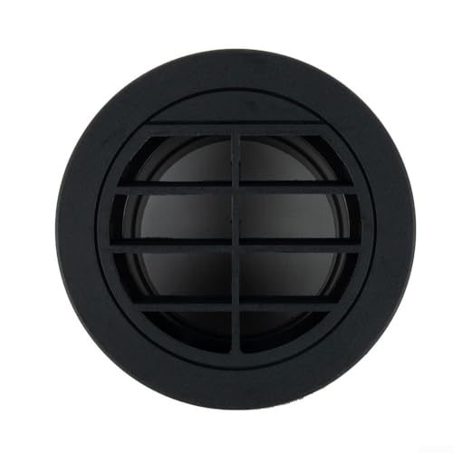 TDCuizent 60 mm Dieselheizung, warmer Lüftungsauslass, gerichtet, drehbar, 360 ° verstellbar, schwarzer Kunststoff, 60 mm Luftstromauslass für Webasto-Propex-Heizungen von TDCuizent