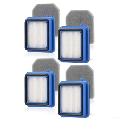 TDCuizent Ersatzfilter Set für Electrolux ASKW1 QX6 QX7 QX8-2 WQ61 WQ71 WQ81 Akku-Staubsauger 4 Vormotorfilter und 4 Hygienefilter Waschbares Design TDCuizent Ersatzfilter Set für Electrolux ASKW1 QX6 QX7 QX8-2 WQ61 WQ71 WQ81 Akku-Staubsauger 4 Vormotorfilter und 4 Hygienefilter Waschbares Design von TDCuizent