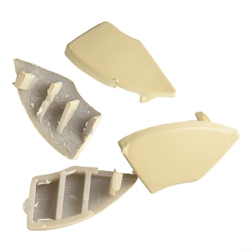TDCuizent Für Fiat 500 Radio CD Button Trim Abdeckung Demontage Werkzeug Set Beige 4 Stück Armaturenbrett Formteil Demontage Kit Passt Modelle ab 2008 Interieur Upgrade von TDCuizent