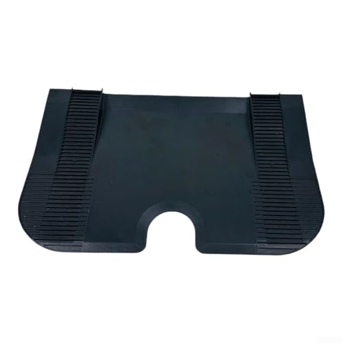TDCuizent Rutschfeste Rampenplatte Ersatzteil für Roborock für Q Revo Serie Roboter-Staubsauger, ABS-Material Zubehör verbessert die Stabilität auf Steigungen (schwarz) von TDCuizent