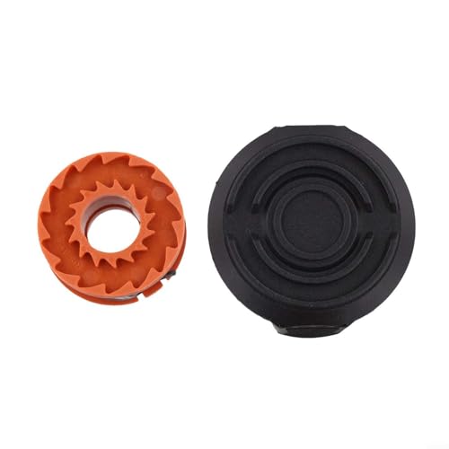 TDCuizent Schnurspule und Abdeckung Ersatz für McGregor MCT1825 MCT2X1825 18V Trimmer mit 2,5 m 1,5 mm Schnur kompatible Teile und Zubehör von TDCuizent
